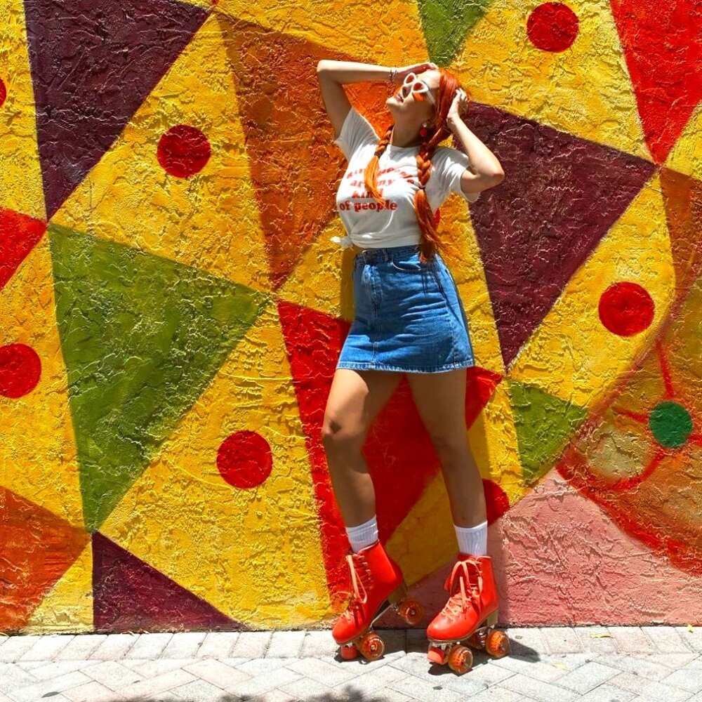 🌴🌺 Living Coral Impala Quad Skate 🌺🌴